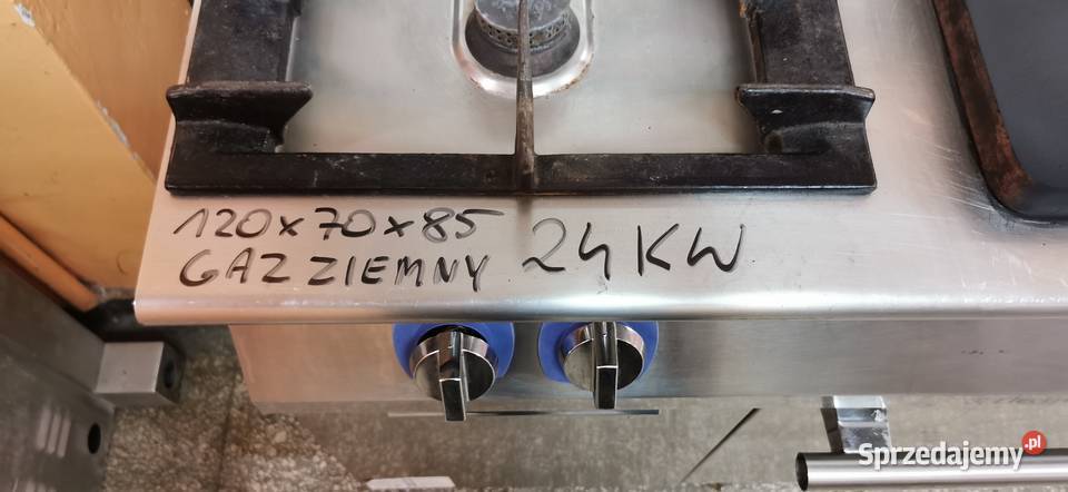 Kuchnia gazowa ELECTROLUX 120x70x85 24Kw