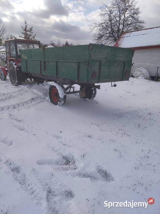 Przyczepa Niemiecka hamulce najazdowy Przyczepy rolnicze Tomaszów Lubelski