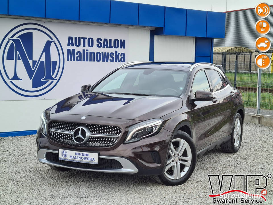 Mercedes GLA 200 64 Xenon Led Kamera Półskóry lakier metallic Wągrowiec