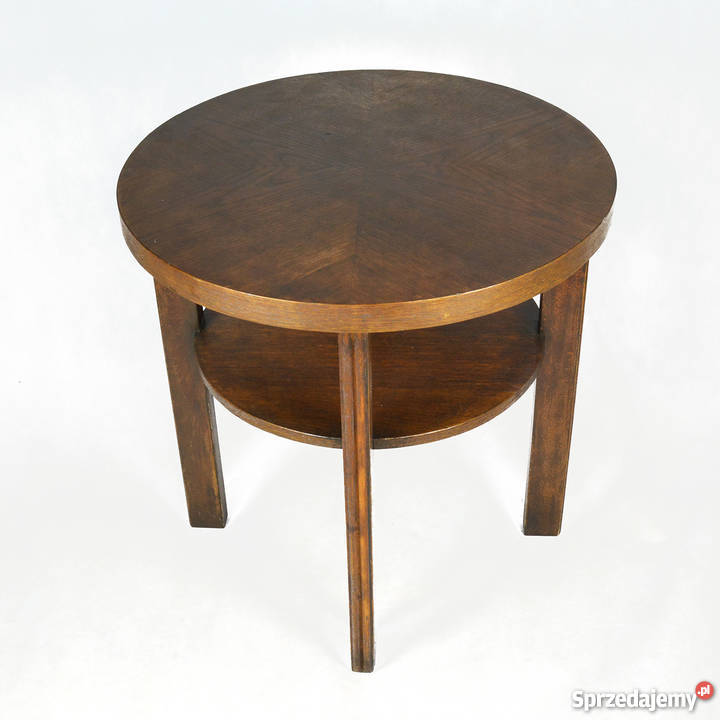 Okrągły stolik kawowy midcentury modern Niemcy 62cm Meble Warszawa
