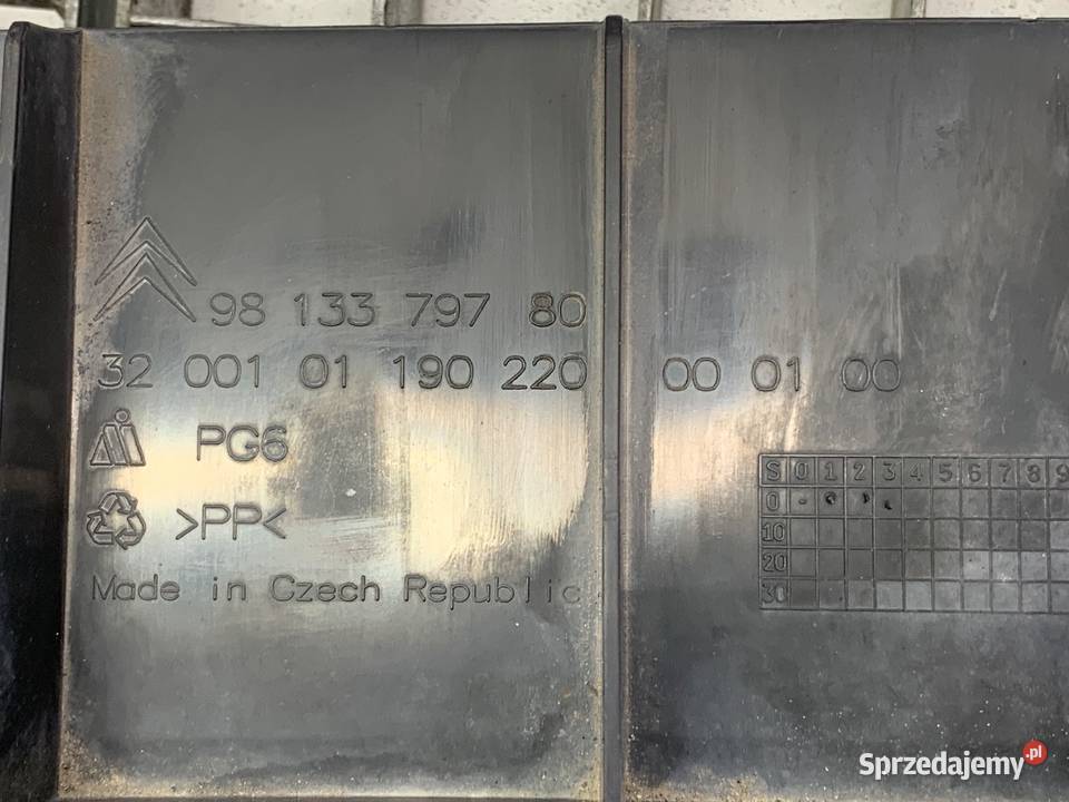 OSŁONA POD ZDERZAK PRZÓD CITROEN C3 III sprzedam