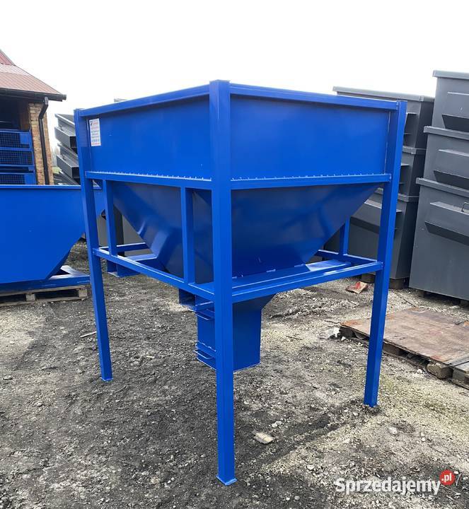 Kosz Zasypowy zasobnik paczkarka lejek Magazynowanie Niedrzew Pierwszy sprzedam