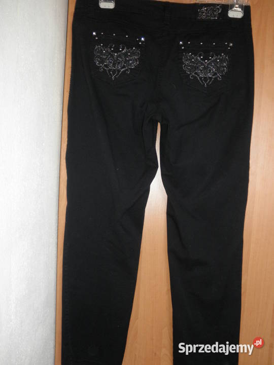 Spodnie czarne Bez wzoru pomorskie Gdańsk