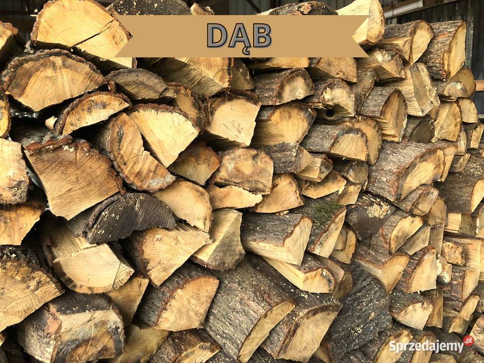 Drewno opałowe kominkowe liściaste dąb brzoza Libiąż