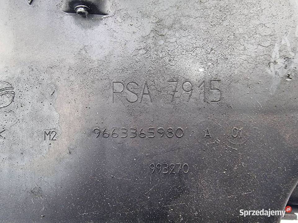 OBUDOWA FILTRA PEUGEOT 308 9663365980 osobowe Lipno