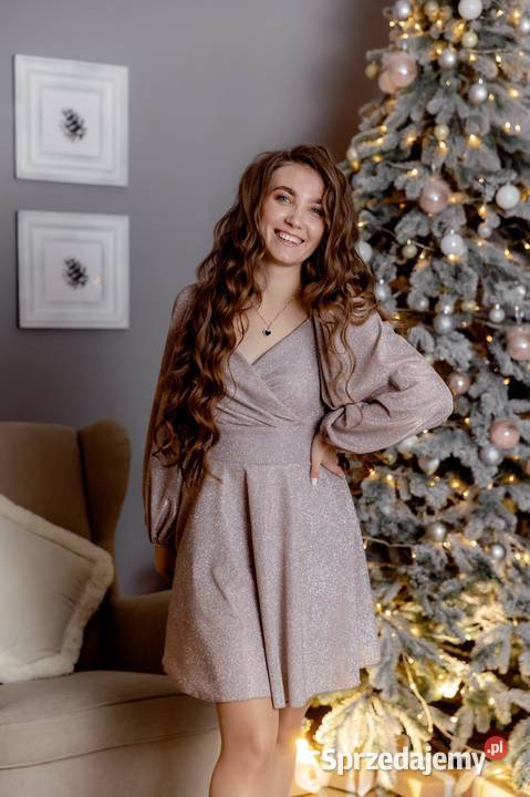 Elegancka sukienka damska S raz założona idealna Rozmiar 36(S) zachodniopomorskie Szczecin