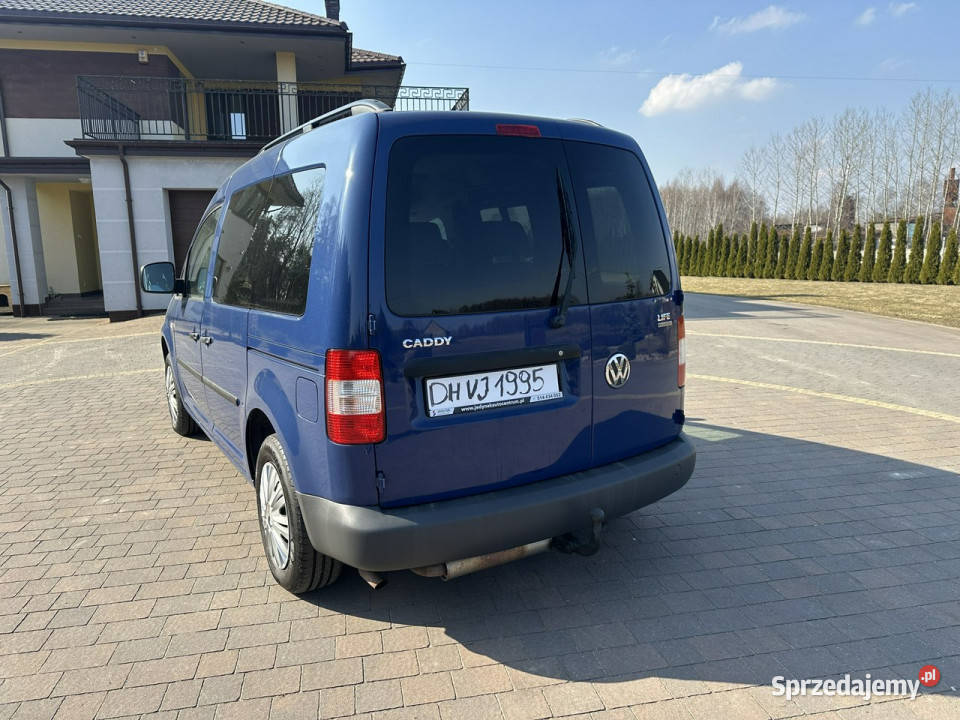 Volkswagen Caddy Stan zadbany III 2004 podgrzewane fotele Lipówki