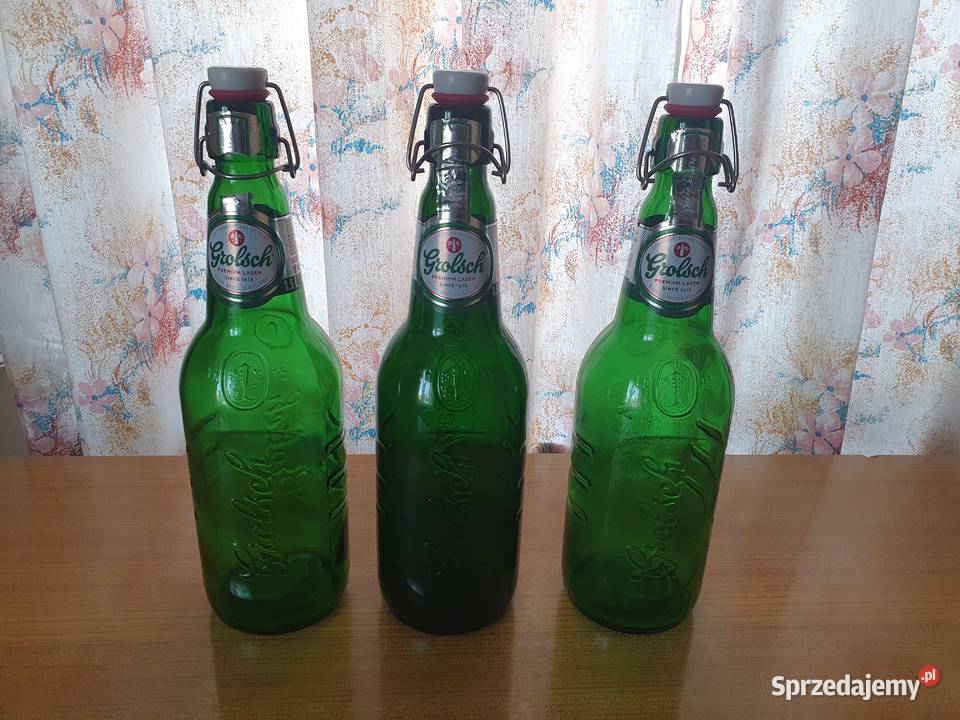 Duże zielone butelki GROLSCH 15 l Piekary Śląskie