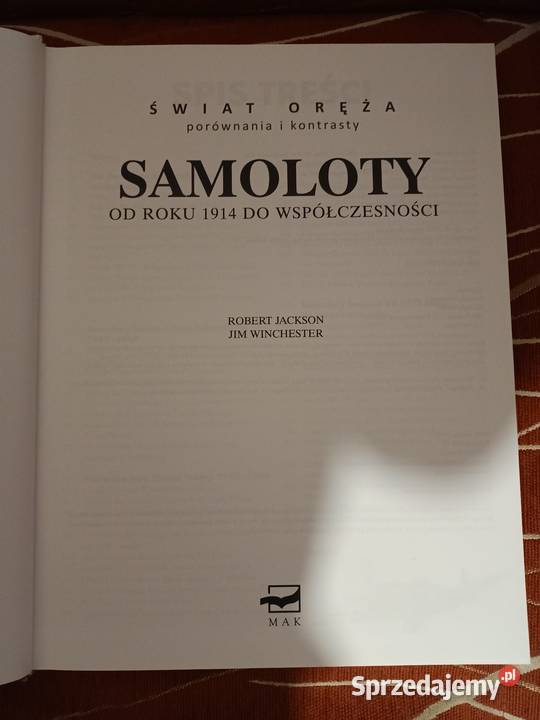 Samoloty roku 1914 do współczesności biografie, wspomnienia wielkopolskie Poznań sprzedam