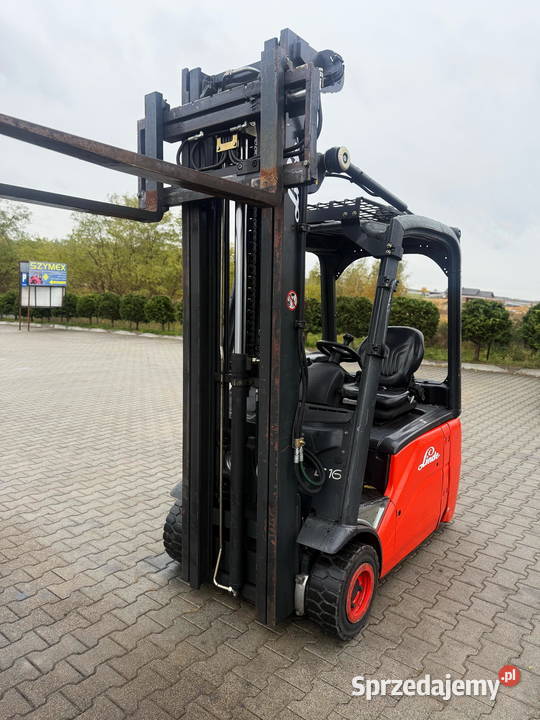 wózek widłowy elektryczny LINDE E16 Triplex 56m elektryczny Działoszyn