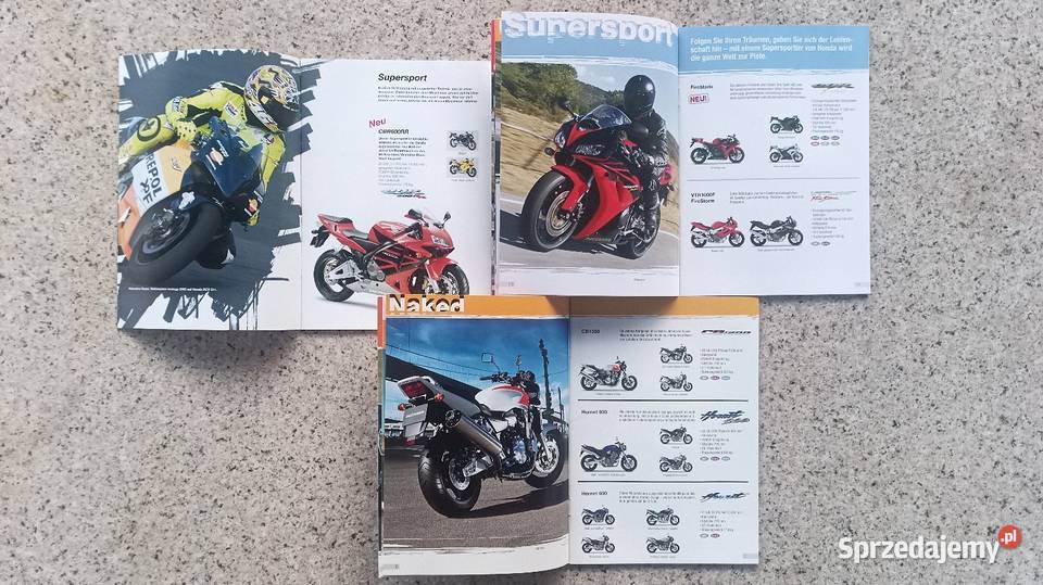 HONDA Gold Wing CBR CRF Dylan i inne Program Bytom