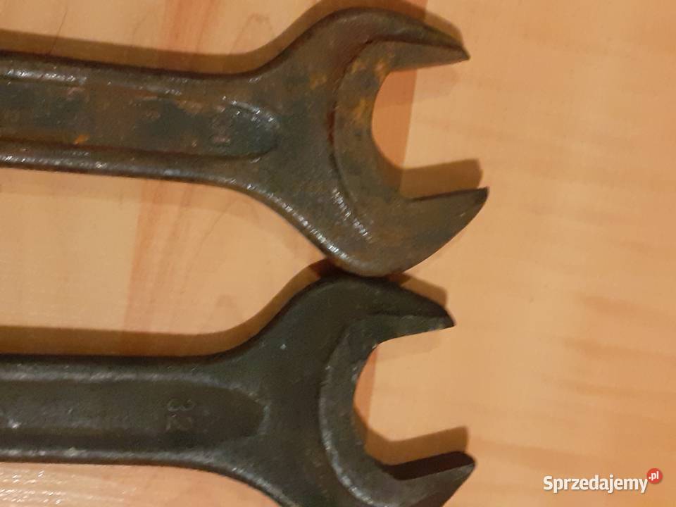 Stare klucze płaskie dwustronne PRL śląskie Chorzów sprzedam