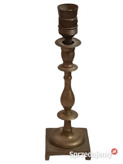 Stary mosiężna lampa świecznik 31 Rzeszów