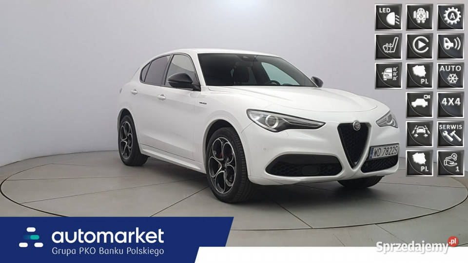 Alfa Romeo Stelvio 20 Turbo Veloce Q4 Z aluminiowe felgi Stelvio Warszawa