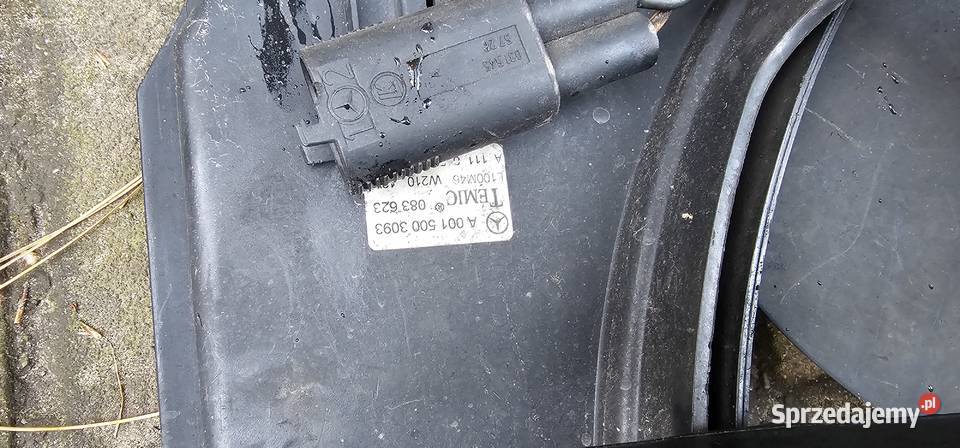 Wentylator chłodnicy mercedes w210 22cdi osobowe wielkopolskie Zbąszyń