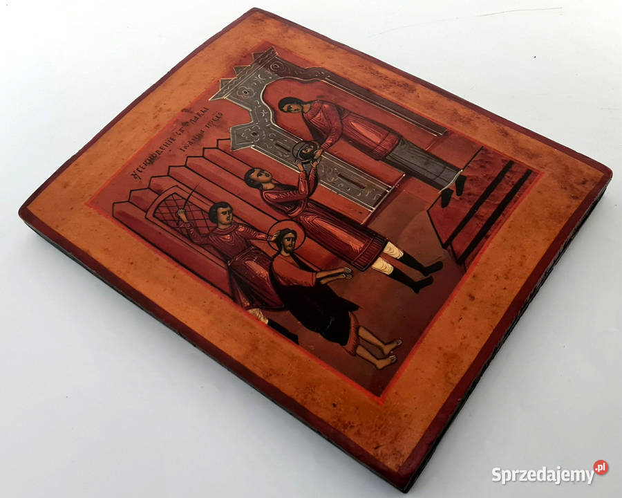 Ikona Ścięcie Świętego Jana Chrzciciela 0021 Malarstwo Warszawa