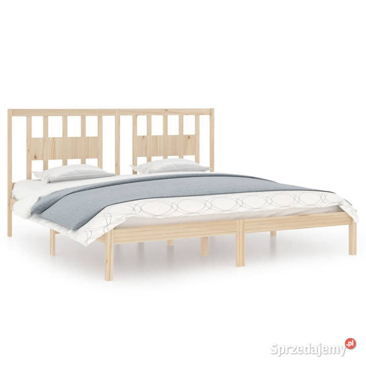 Rama łóżka lite drewno sosnowe 200x200 WM3104083