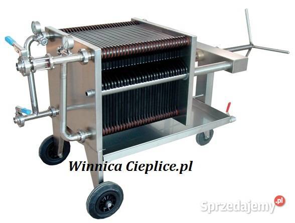 Filtr dyskowy z pompą 20x20 x10D sok wino ocet Pławna Dolna
