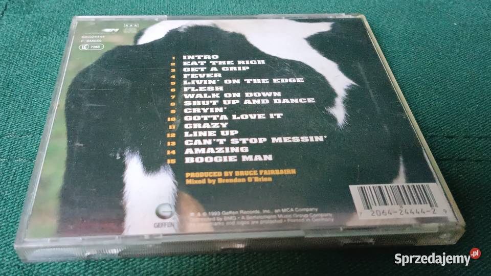 Aerosmith Get a grip CD małopolskie Zbylitowska Góra