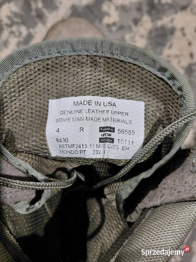 Buty UFCW ASTMF foliage 4R Wrocław