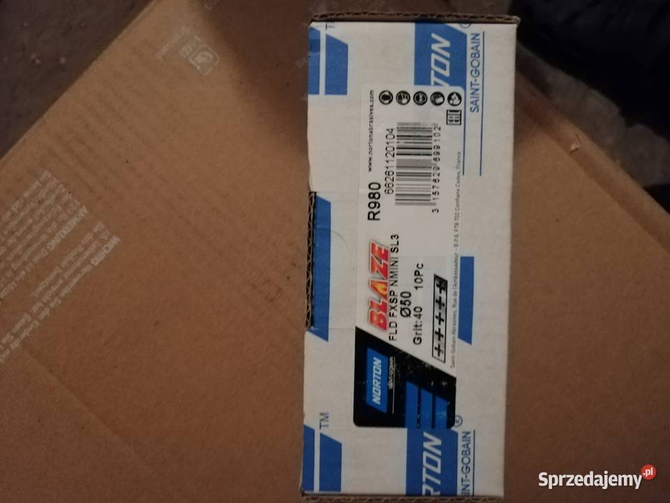 Krążki szlifierskie Norton Blaze p40 Starogard Gdański