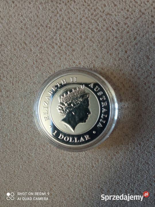 Moneta kolekcjonerska inwestycyjna 1 OZ uncja mazowieckie Wyszków sprzedam