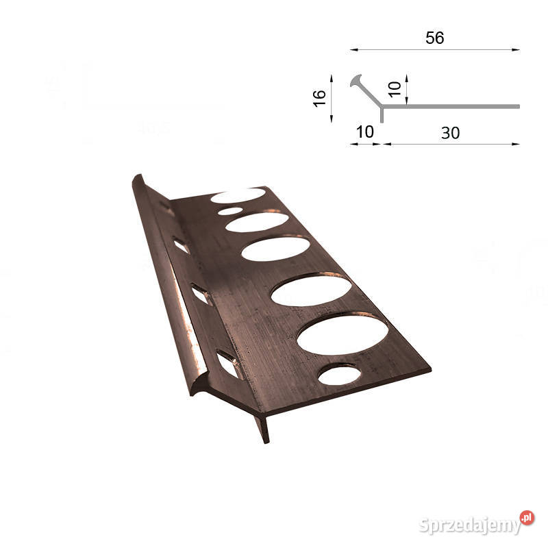 Profil okapowy do schodów Kamienny dywan Warszawa
