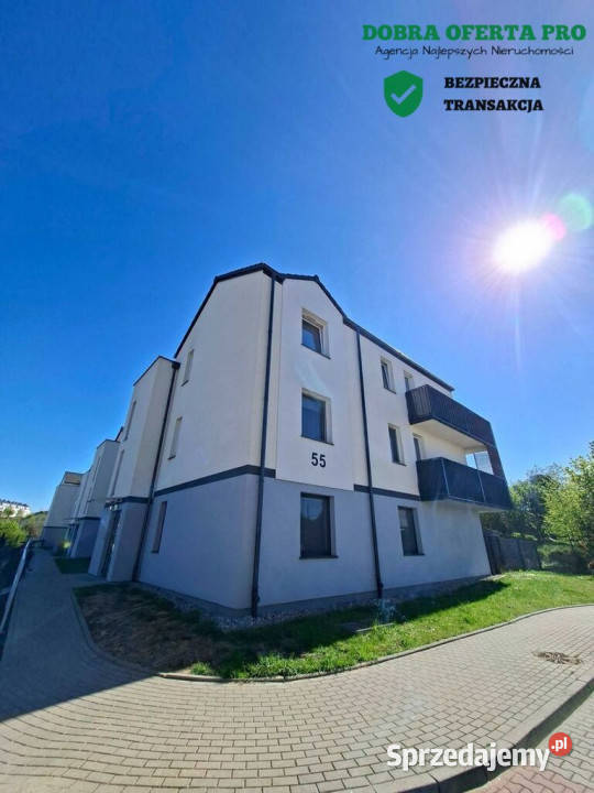 Stylowe 53 m z balkonem i 2 postojami garaż Gdańsk