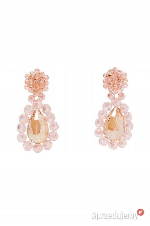 ZARA Wytworne kolczyki wieczorowe z MadrytuNOWE Kraków