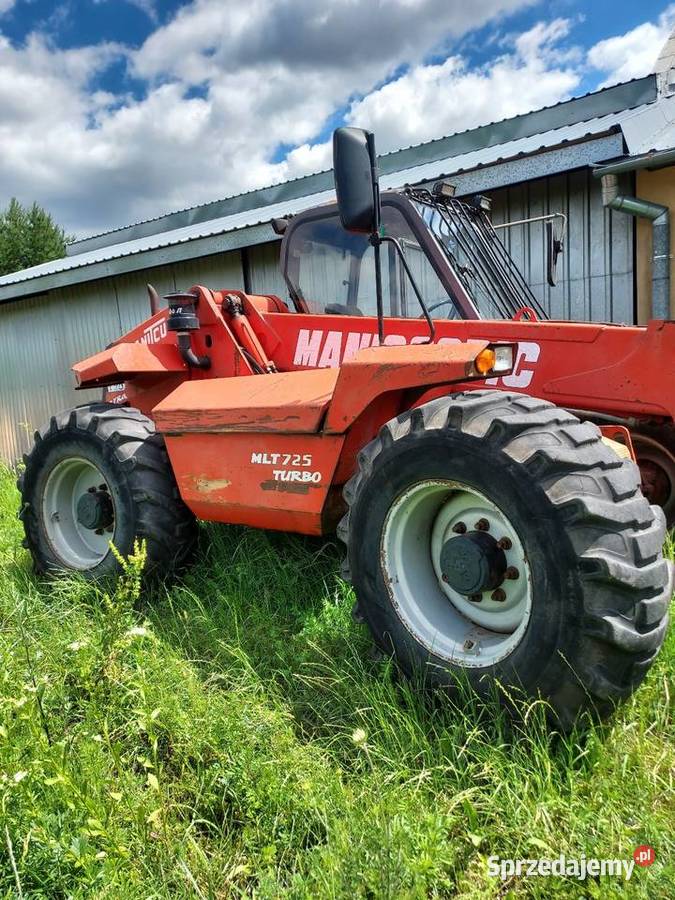 Sprzedam ładowarkę teleskopową Manitu 725 Garbatka-Letnisko sprzedam