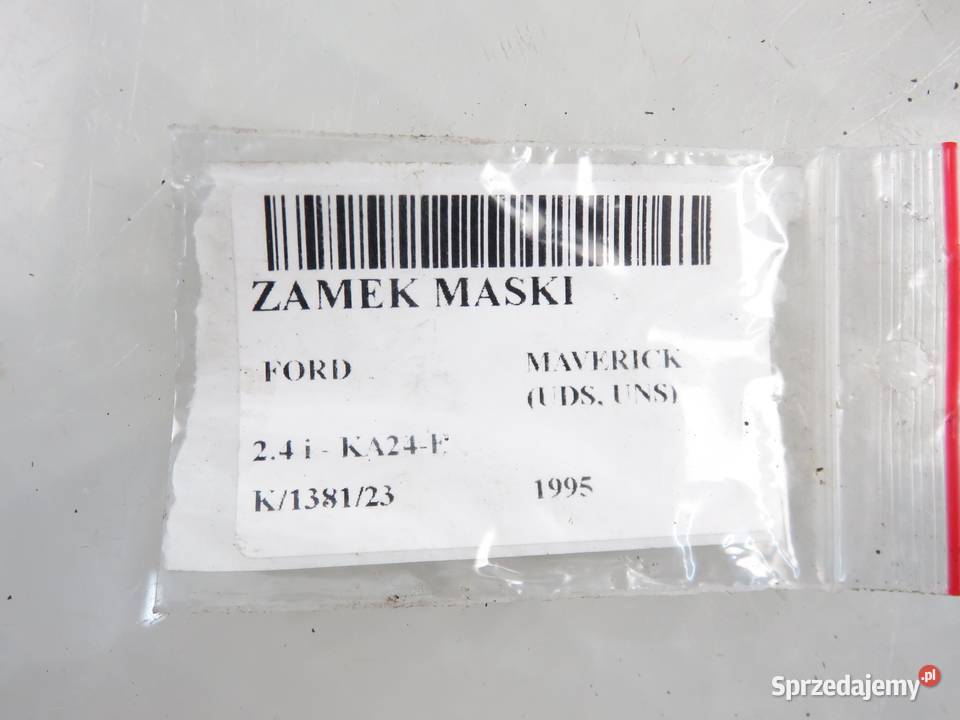 ZAMEK MASKI FORD MAVERICK osobowe Zamki, wkładki i kluczyki