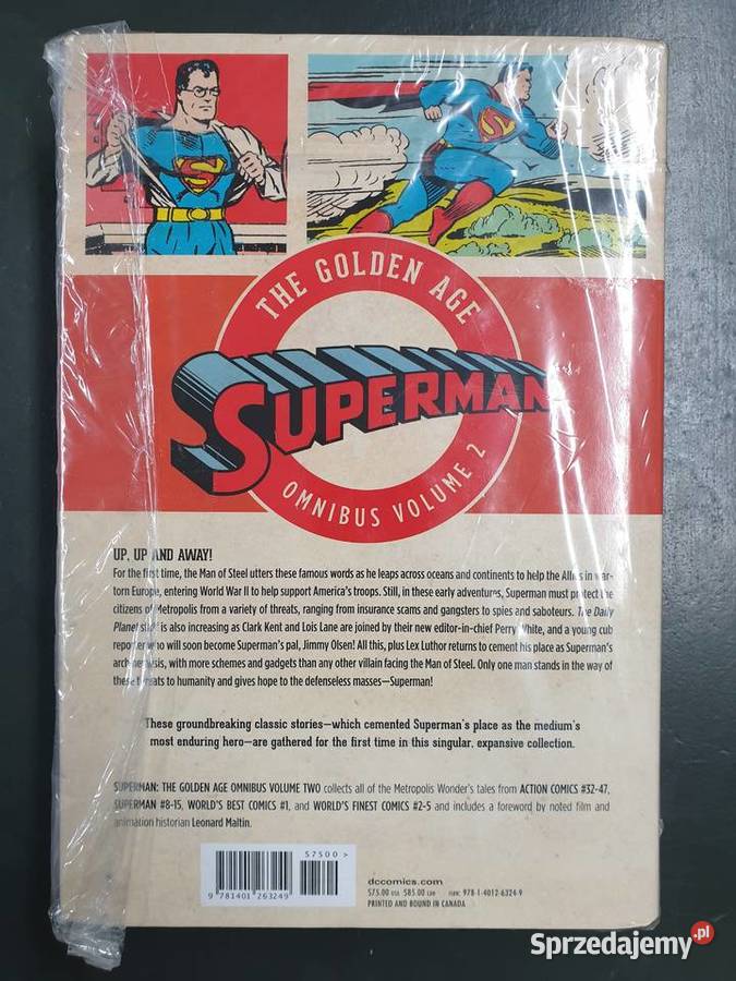 Superman The Golden Age Omnibus vol 2 kredowy papier  Komiksy sprzedam