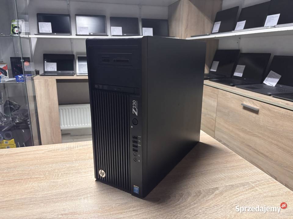 Komputer HP WorkStation Z230 4x390GHz 16GB ram Pamięć RAM 16 HP/Compaq