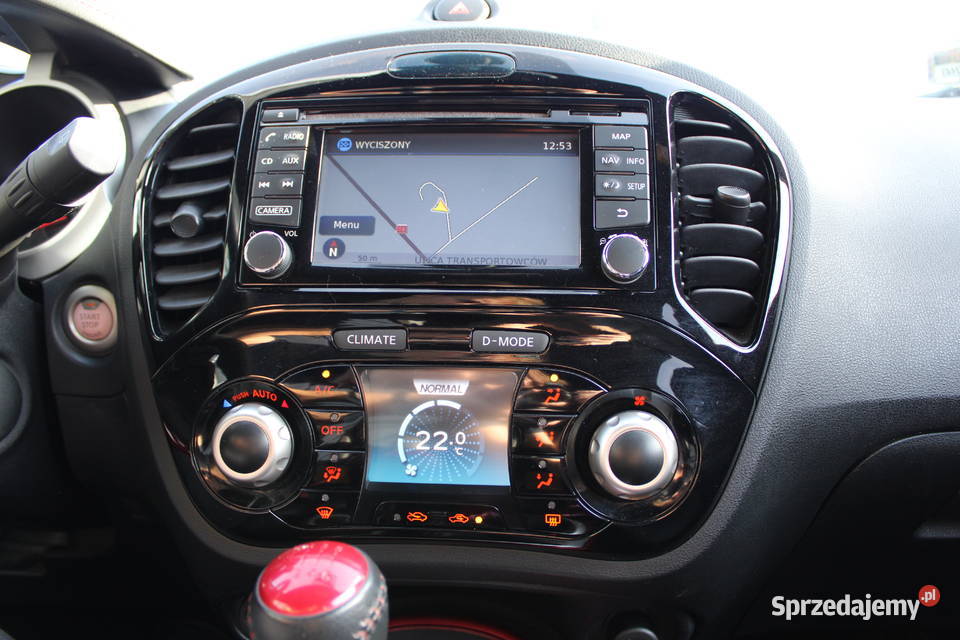 Nissan Juke I 2017 12 DIGT NVision nieuszkodzony świętokrzyskie Kielce sprzedam