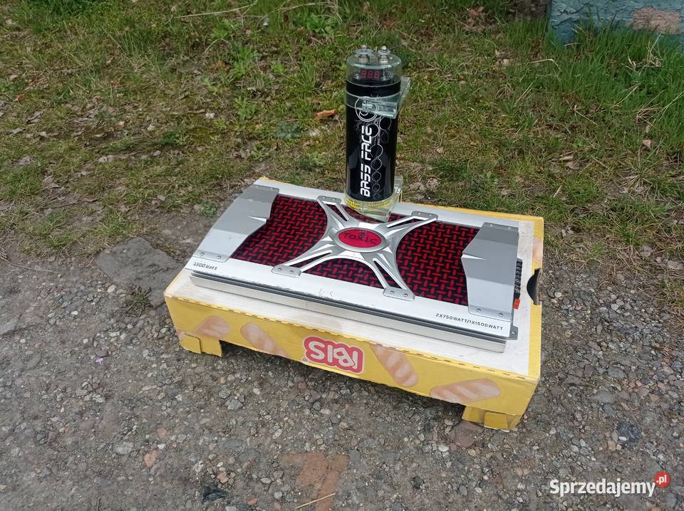 Wzmacniacz Samochodowy TOXIC 2 x 350RMS 1500W Dzierżoniów sprzedam