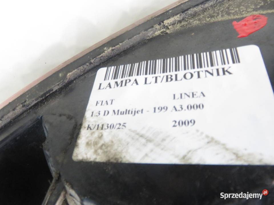 LAMPA LEWA TYLNA FIAT LINEA osobowe