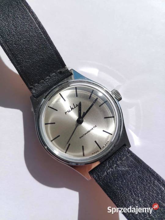 Ruhla Antimagnetic zegarek męski vintage Męskie Gliwice