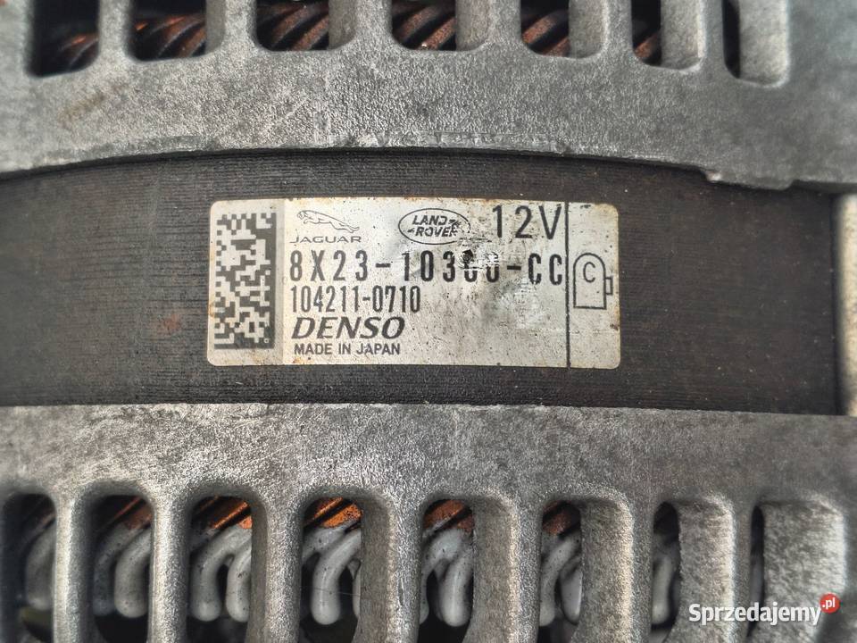 ALTERNATOR Jaguar Land Rover XF XJ 30 V6 denso osobowe Chełm