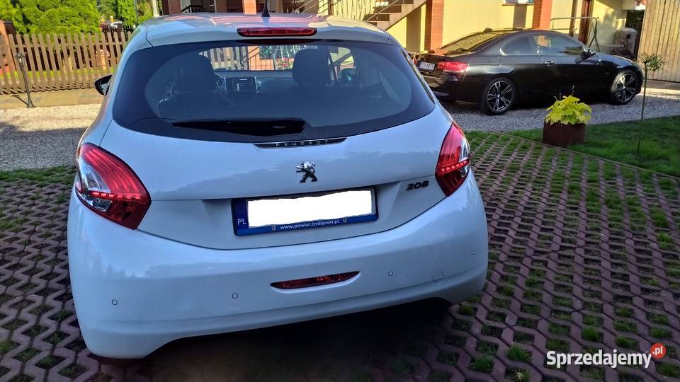 Peugeot 208 Benzyna 10 2013 Bezwypadkowy oszczę Toruń sprzedam