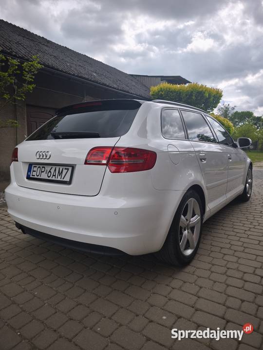 Audi A3 8p Sportback lift panorama xenon SLine radio Samochody osobowe Opoczno