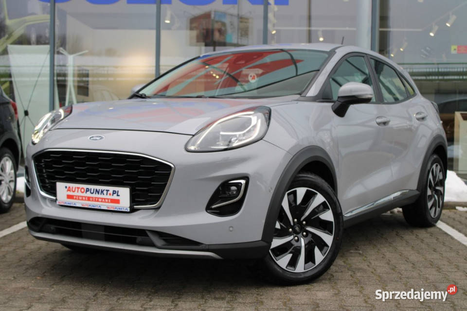 FORD Puma 2022r FullLED Kamera El Klapa BLIS 125KM śląskie Bielsko-Biała sprzedam