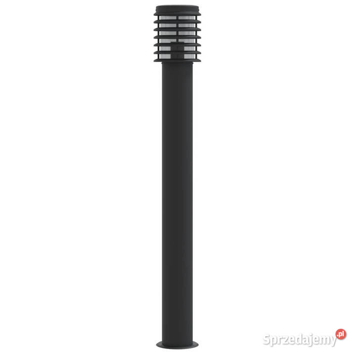 Lampa ogrodowa na słupku czarna 110 stal mazowieckie Warszawa