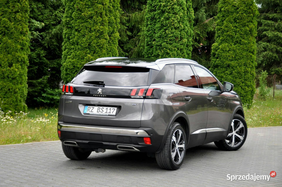 Peugeot 3008 20d180GTVirtualFul elektrycznie ustawiane fotele