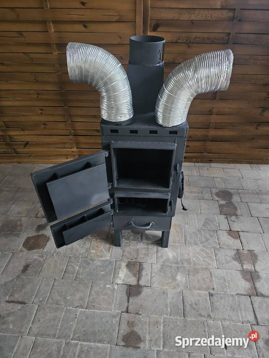 Piec nadmuchowy 16 kW Gruba blacha 8 mm Sprawny Radomsko sprzedam