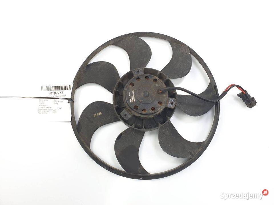 WENTYLATOR CHŁODNICY CHEVROLET AVEO A005333 Lipno