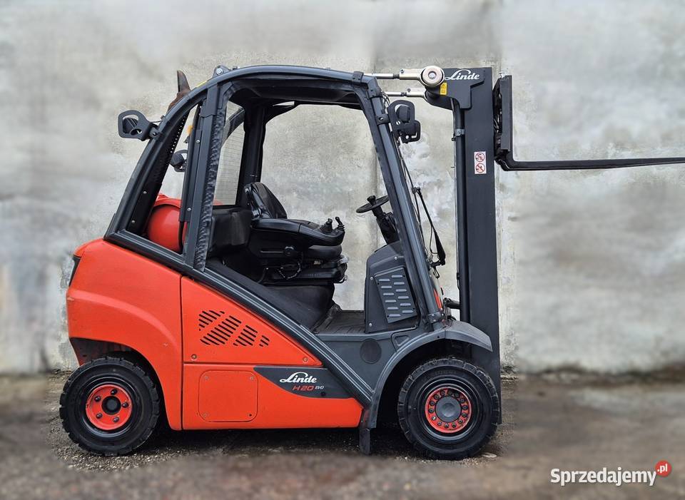 Wózek widłowy Linde H20600 TRIPLEX wolny skok 4