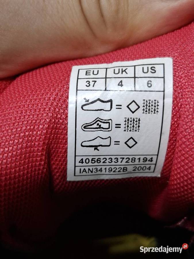 Damskie buty 37 sportowe Crivit fitness bieganie