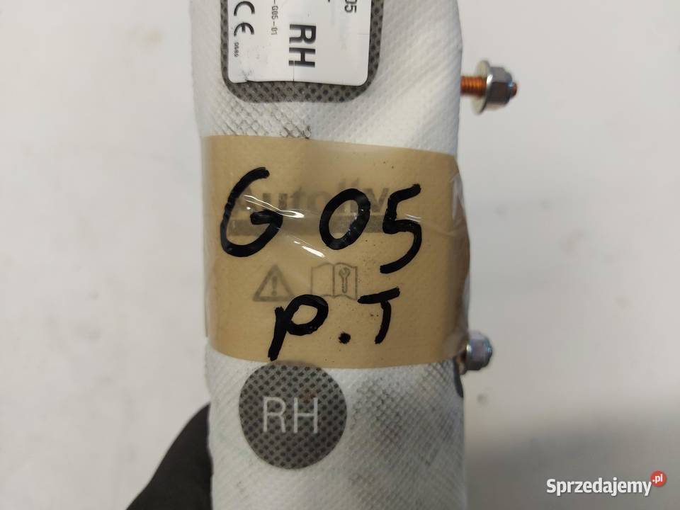 BMW G05 X5 30d 2019r PODUSZKA FOTELA PRAWA TYŁ osobowe Wyposażenie wnętrza