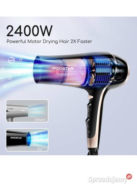 Suszarka do włosów 2400W lubuskie Zielona Góra