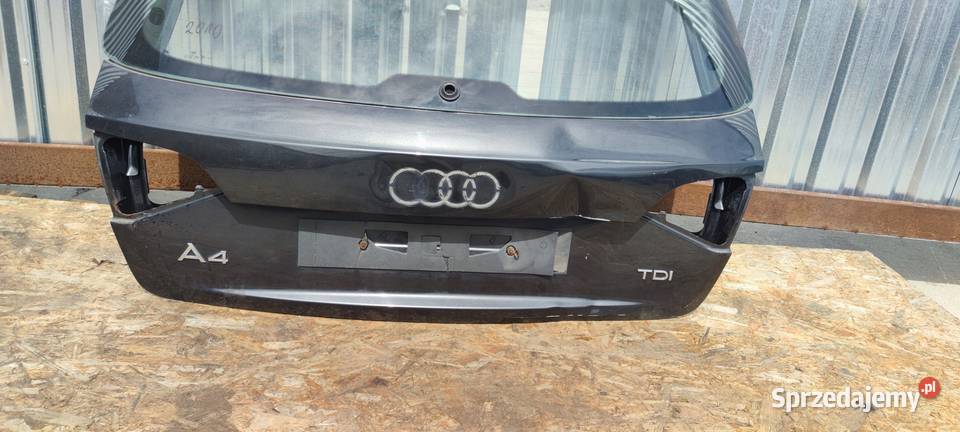 KLAPA TYŁ AUDI A4 B8 LIFT AVANT KOMBI LZ7L ORG Przystajń